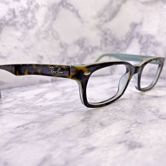 Ray-Ban Eyeglasses Frame RB 5150 5023 50 [] 19 135 MM Tortoise Blue - Picture 4 of 10